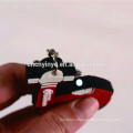 Promotional pvc mini led flashlight key chain